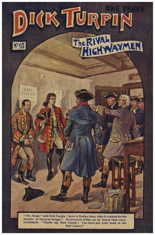 Dick Turpin (barevné lito) od Robert Prowse Jnr