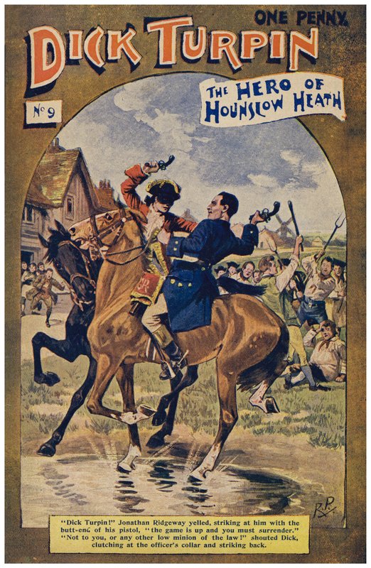 Dick Turpin (barevné lito) od Robert Prowse Jnr