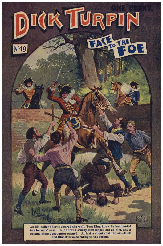 Dick Turpin (barevné lito) od Robert Prowse Jnr