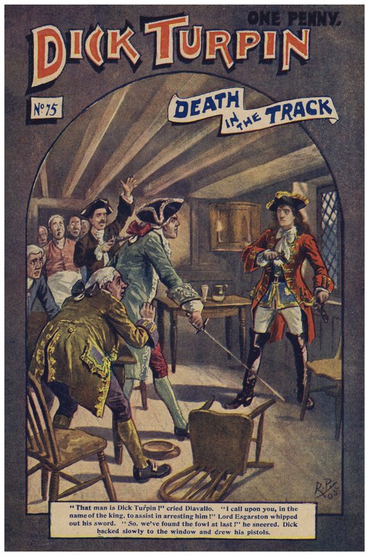 Dick Turpin (barevné lito) od Robert Prowse Jnr