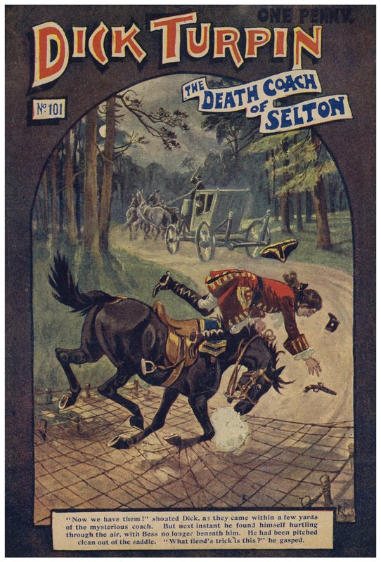 Dick Turpin (barevné lito) od Robert Prowse Jnr