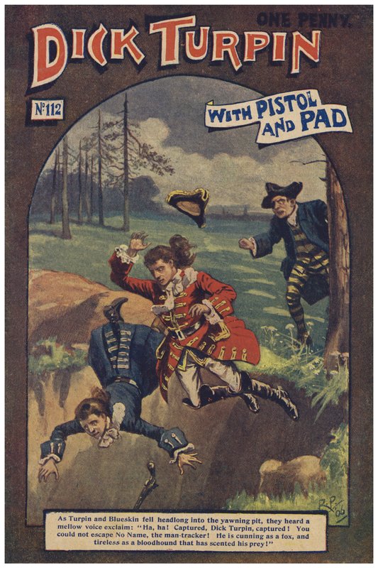 Dick Turpin (barevné lito) od Robert Prowse Jnr
