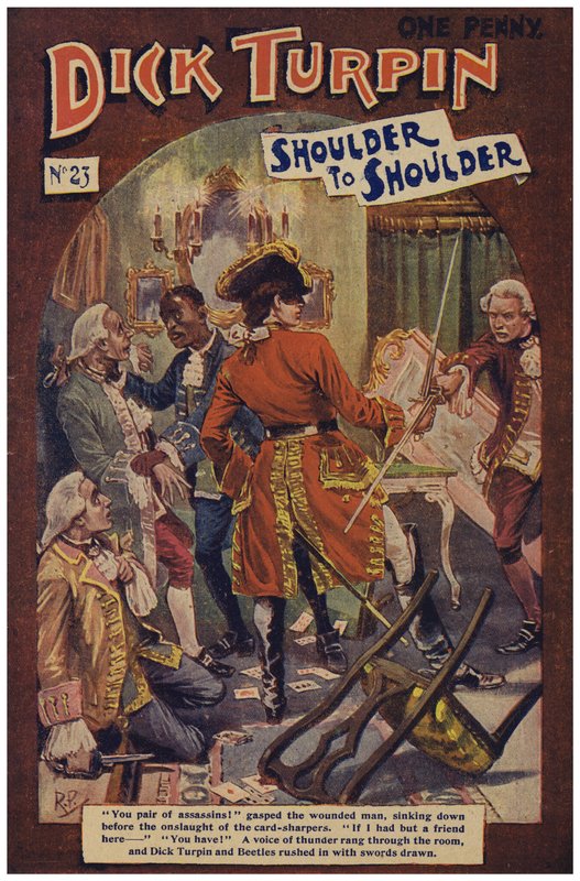 Dick Turpin (barevné lito) od Robert Prowse Jnr