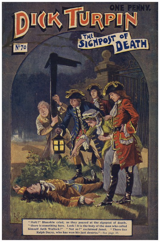 Dick Turpin (barevné lito) od Robert Prowse Jnr
