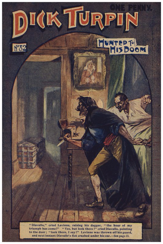 Dick Turpin (barevné lito) od Robert Prowse Jnr