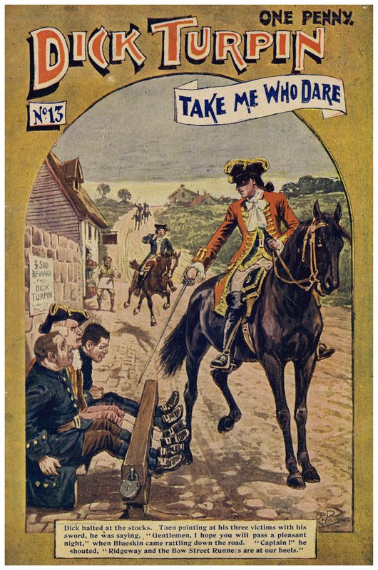 Dick Turpin (barevné lito) od Robert Prowse Jnr