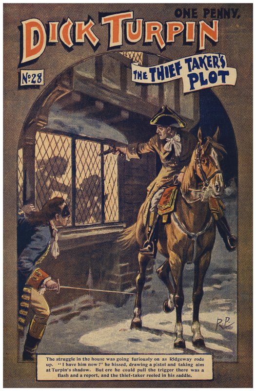 Dick Turpin (barevné lito) od Robert Prowse Jnr