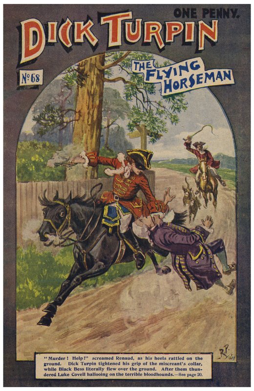 Dick Turpin (barevné lito) od Robert Prowse Jnr