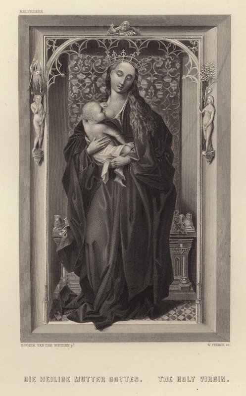 Svatá Panna od Rogier van der Weyden