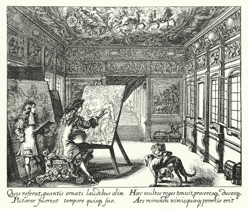 Malba (rytina) od Romeyn de (after) Hooghe