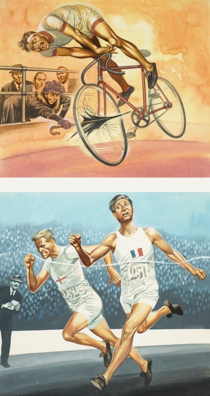 Sportovci od Ron Embleton