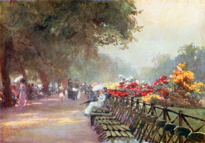 Kvetoucí azalky, Rotten Row od Rose Maynard Barton