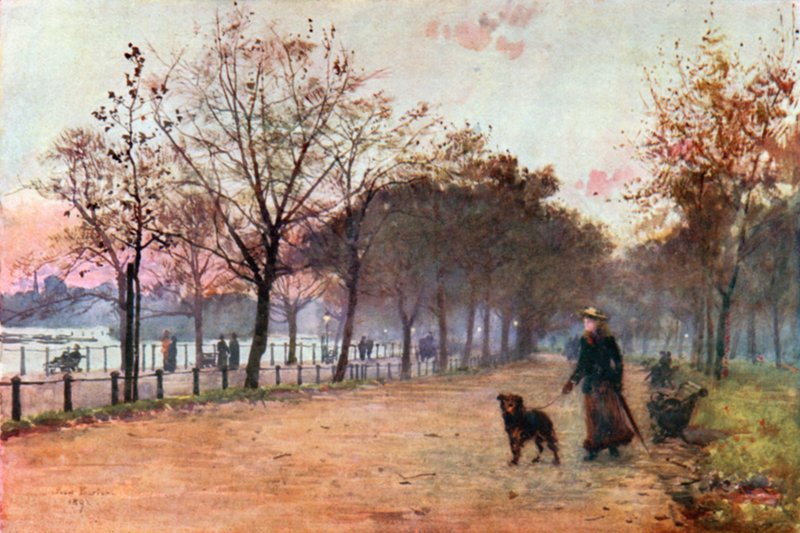 U prstenu, Hyde Park: Večer od Rose Maynard Barton