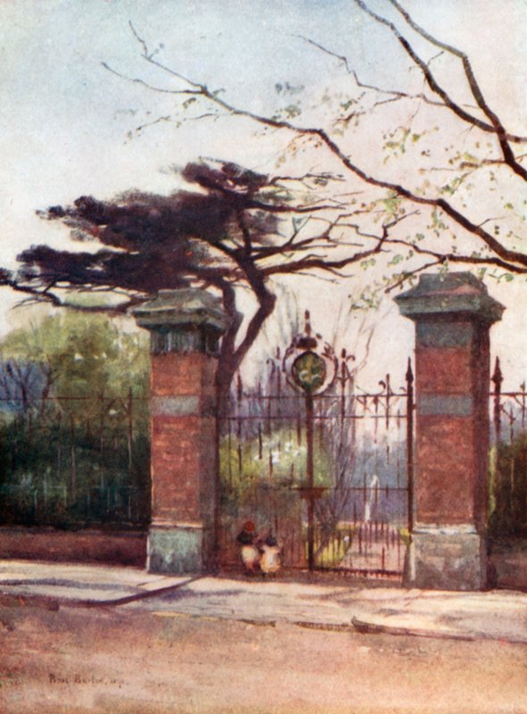 Vchod do zahrady lékárníků od Rose Maynard Barton
