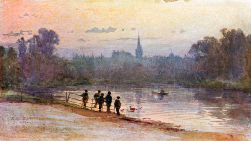 V Kensingtonských zahradách od Rose Maynard Barton