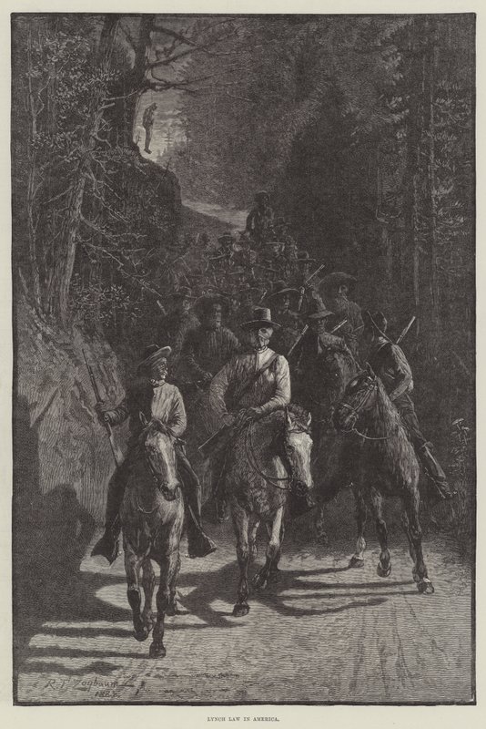 Lynchův zákon v Americe od Rufus Fairchild Zogbaum