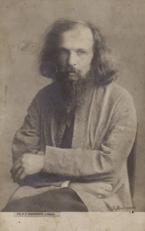 Dmitrij Mendělejev, ruský chemik od Russian Photographer