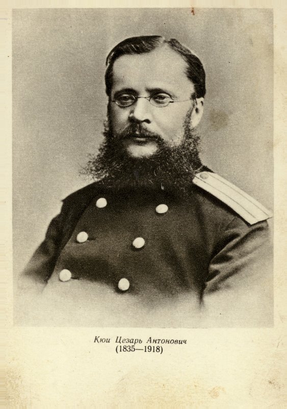 Portrét Cesara Cuiho od Russian Photographer