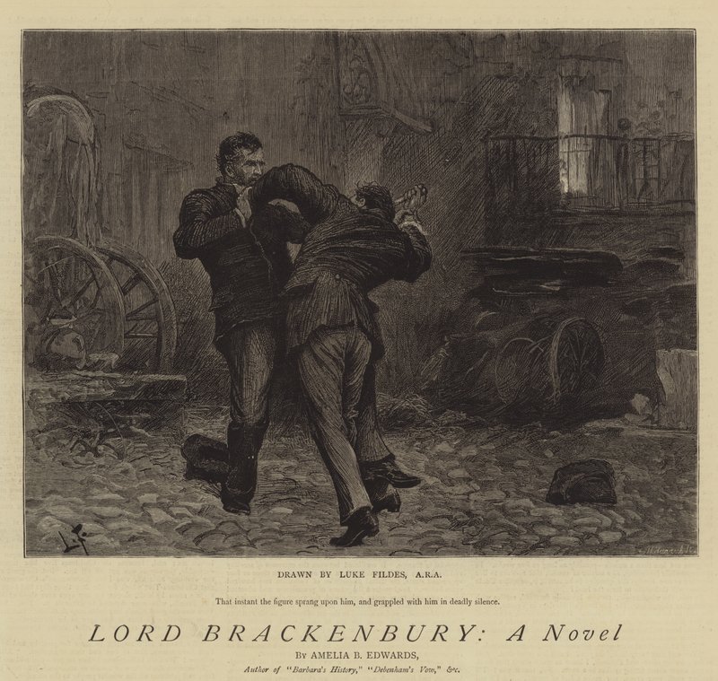 Lord Brackenbury, román od Samuel Luke Fildes