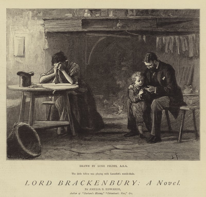 Lord Brackenbury, román od Samuel Luke Fildes
