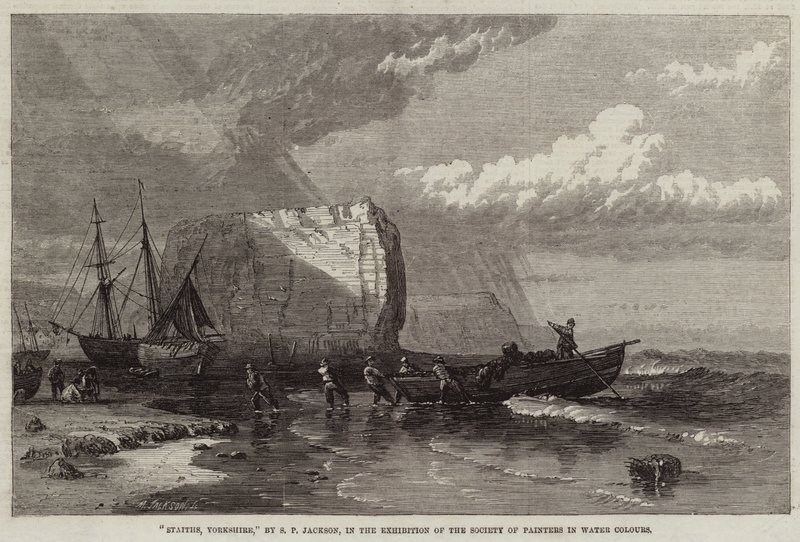 Staithes, Yorkshire od Samuel Phillips Jackson