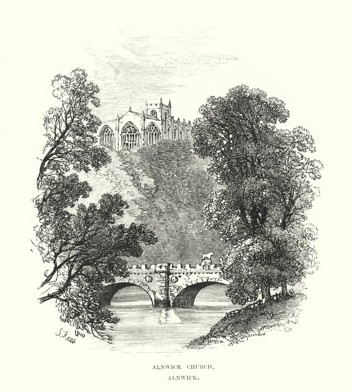 Kostel Alnwick, Alnwick od Samuel Read