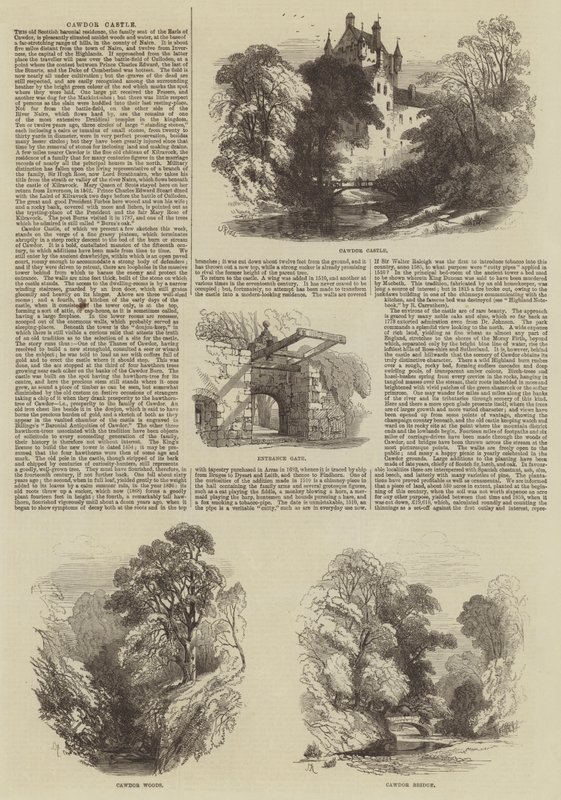Hrad Cawdor od Samuel Read