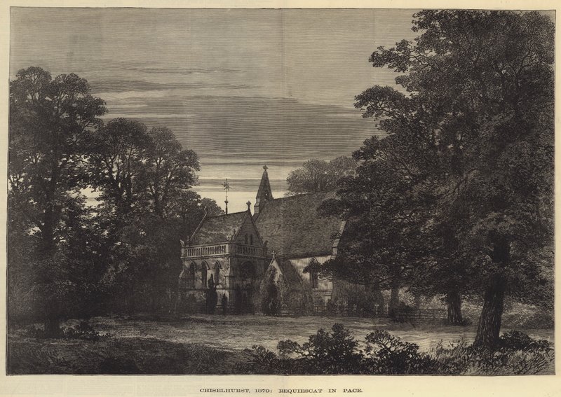 Chiselhurst, 1879, Requiescat in Pace od Samuel Read