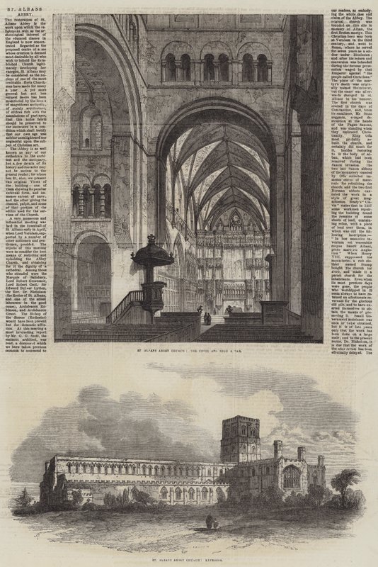 Opatství St Albans od Samuel Read