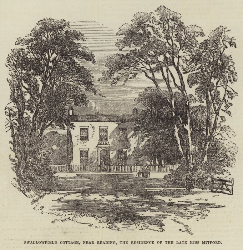 Swallowfield Cottage, poblíž Readingu, rezidence zesnulé slečny Mitfordové od Samuel Read