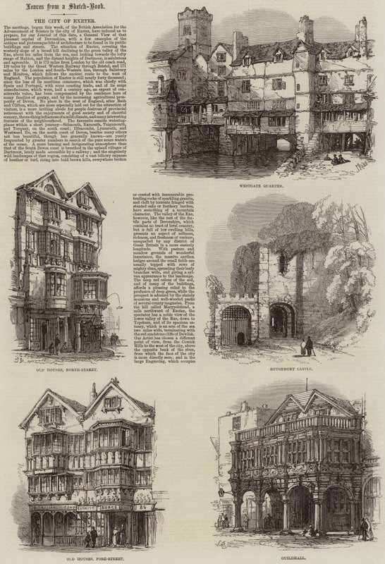 Město Exeter od Samuel Read