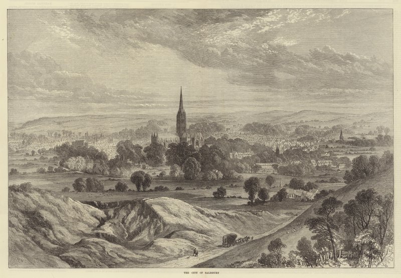 Město Salisbury od Samuel Read
