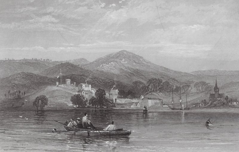 Austrálie: Port Arthur, Tasmánie (rytina) od Samuel (after) Prout