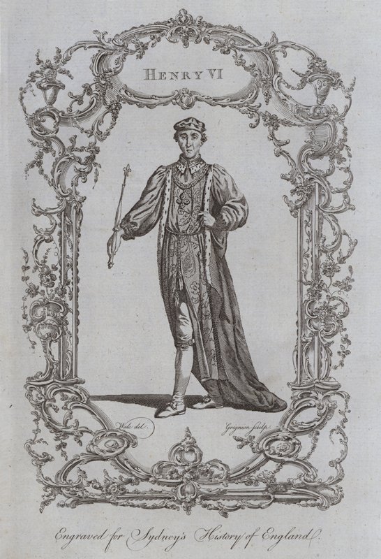 Jindřich VI (rytina) od Samuel (after) Wale