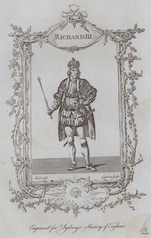 Richard III (rytina) od Samuel (after) Wale