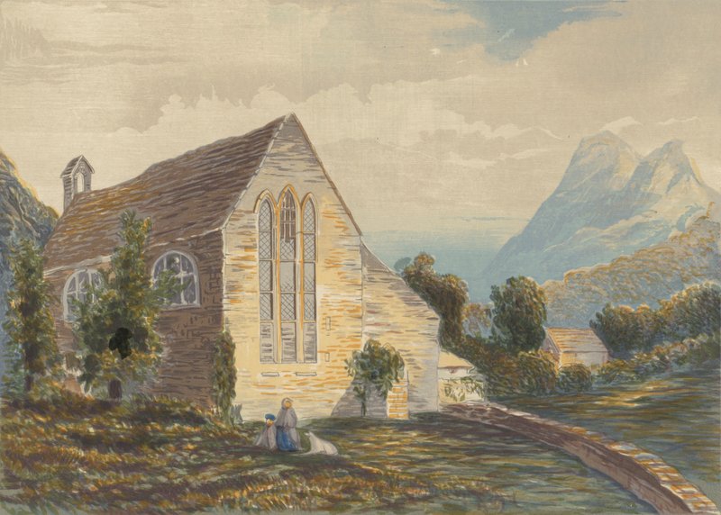 St Mary, Beddgelert, Carnarvonshire od Sidney Corner