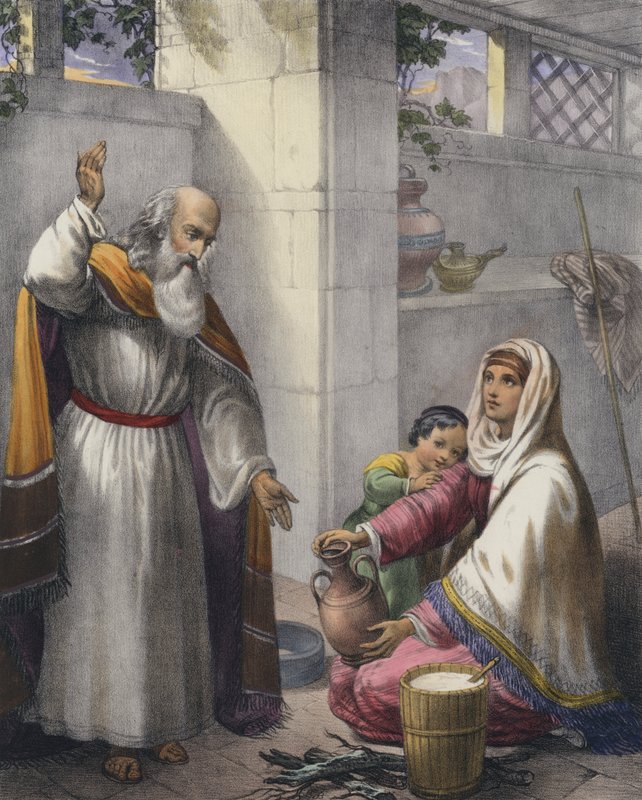 Eliáš a vdova ze Sarepty od Siegfried Detler Bendixen