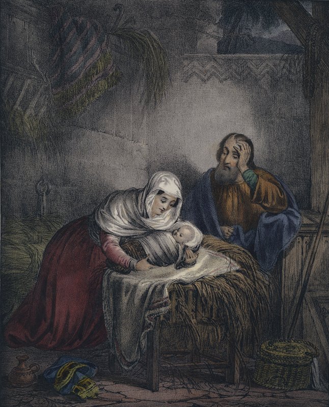 Narození Krista od Siegfried Detler Bendixen