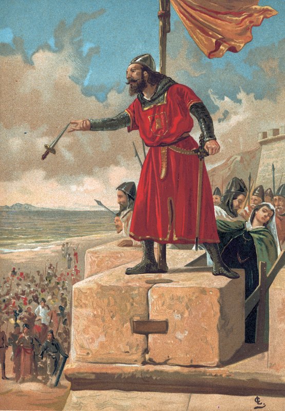 Alonso Perez de Guzman, dobrý od Spanish School