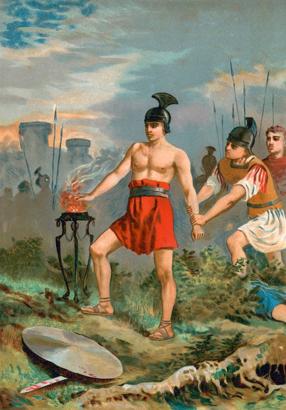 Mucius Scaevola od Spanish School