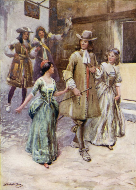 Ilustrace pro Peveril of the Peak od Stewart Orr