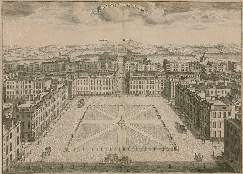 Hanover Square, Londýn od Sutton Nicholls