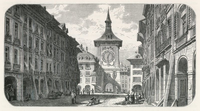 Hodinová věž, Bern od Swiss School