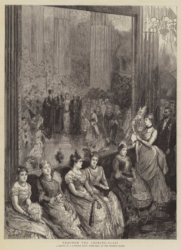 Přes zrcadlo od Sydney Prior Hall