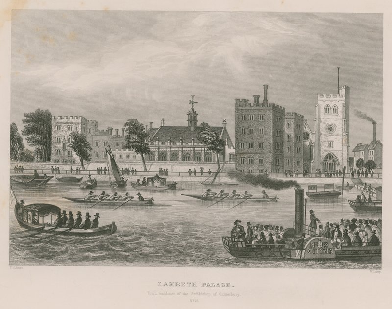 Lambethský palác od T. Hampson Jones