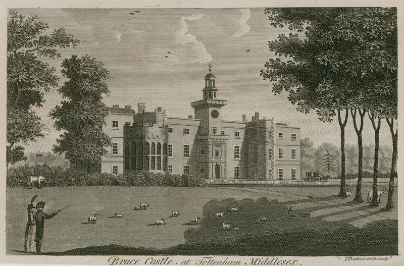 Bruce Castle, Tottenham, Londýn od T. Prattent