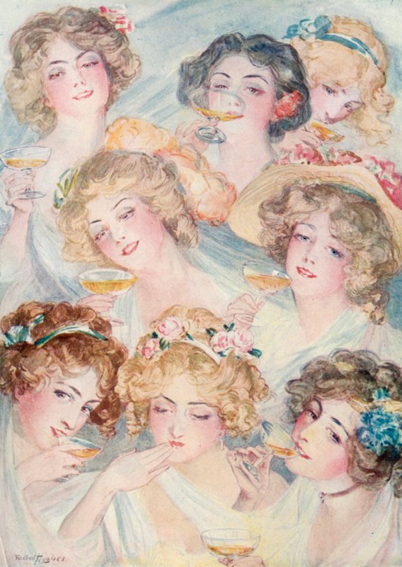 Veselá vdova: "Au Revoir" od Talbot Hughes