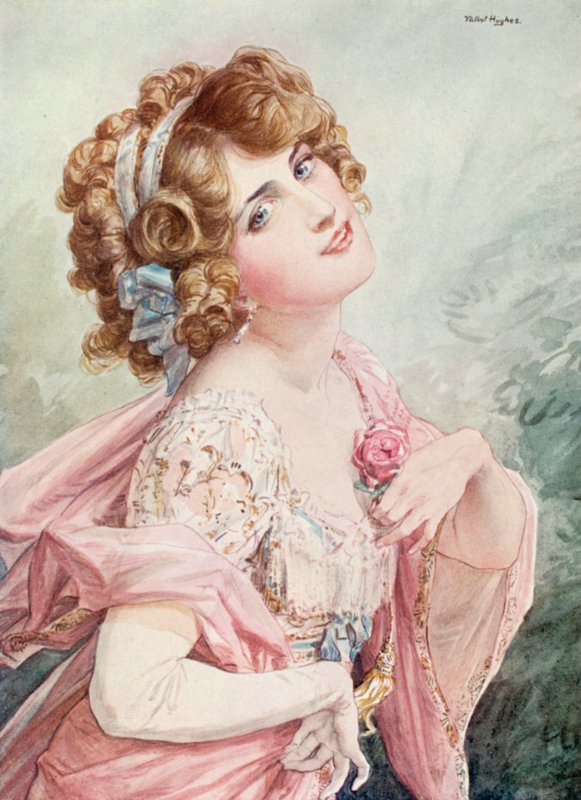 Veselá vdova: Slečna Lily Elsie od Talbot Hughes