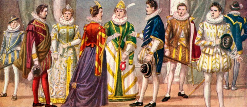 Italské šaty ze 16. století od Tancredi Scarpelli