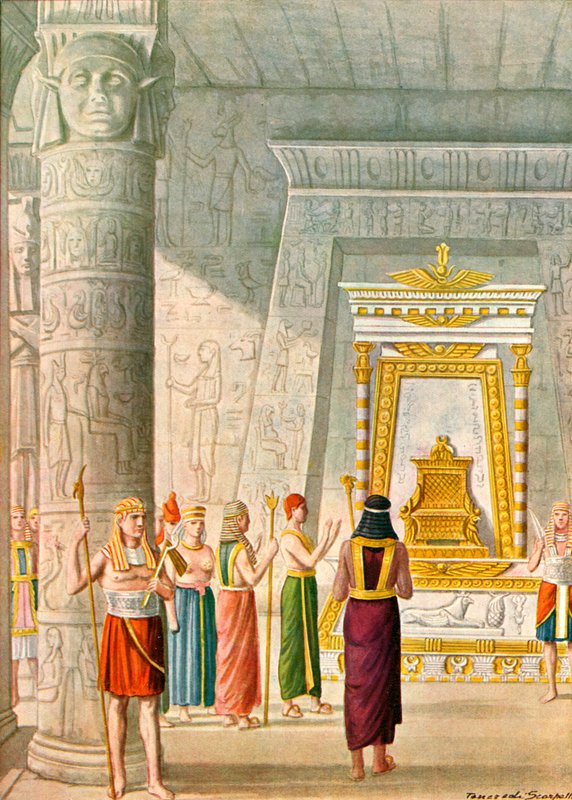 Egypt - Strážci chrámu od Tancredi Scarpelli